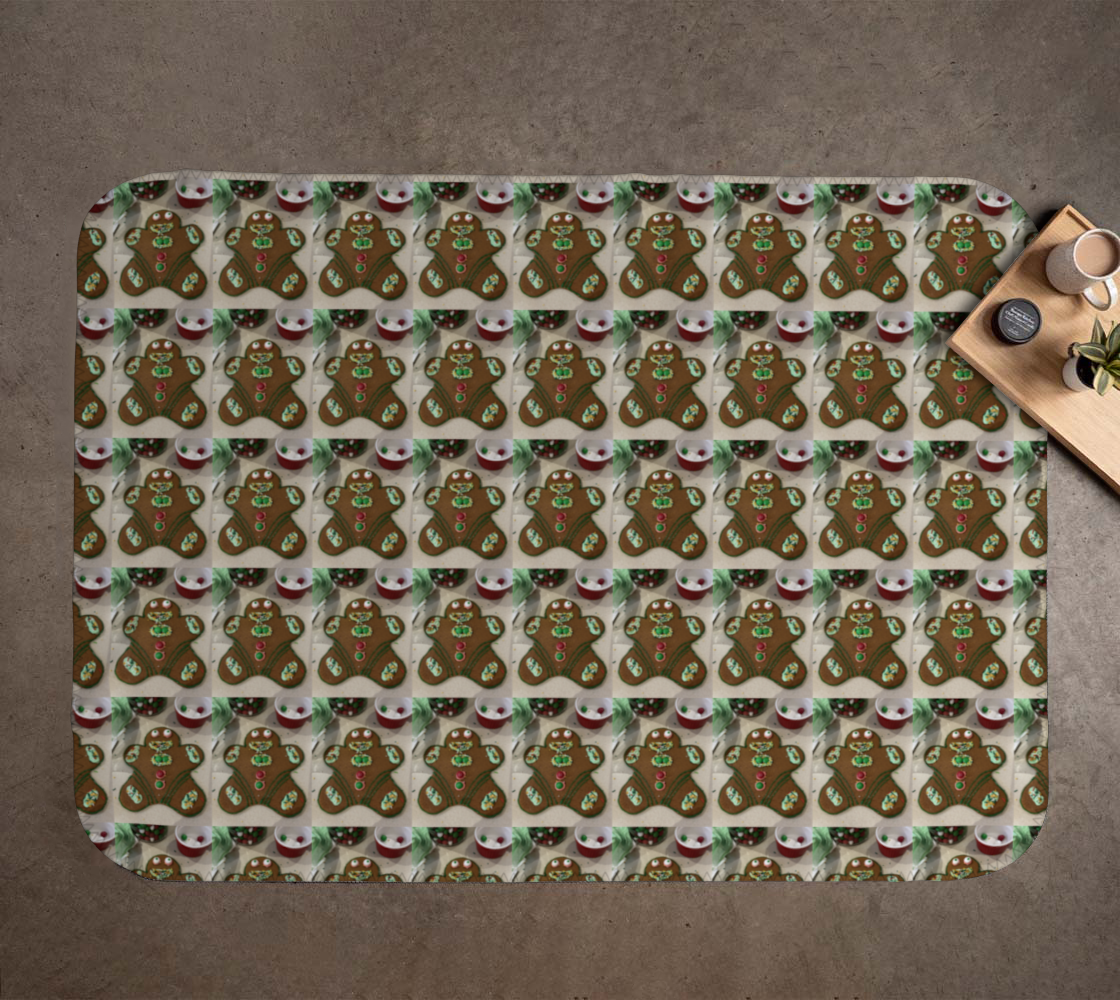 "Addy's Gingerbread Guy"  Christmas Blanket