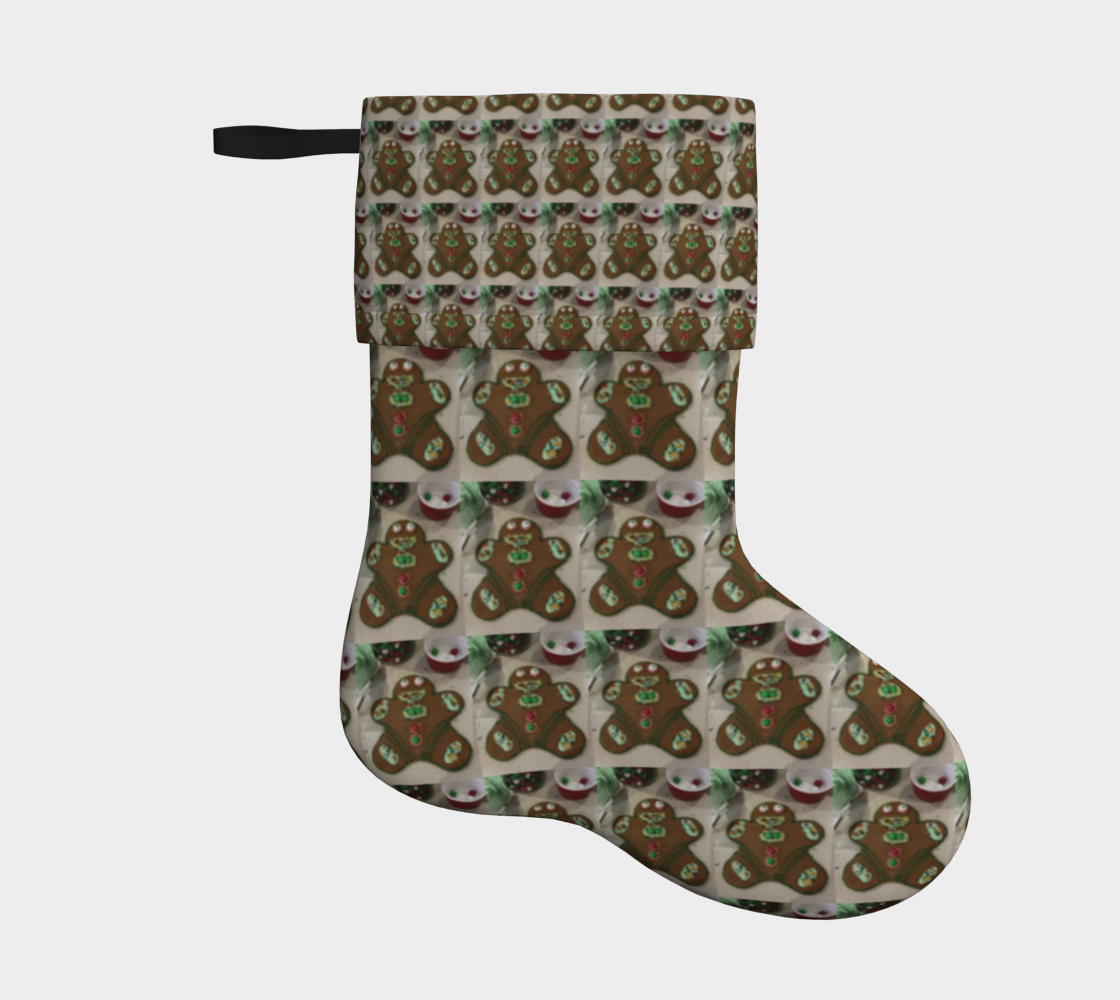 "Addy's Gingerbread Guy"  Christmas Stocking