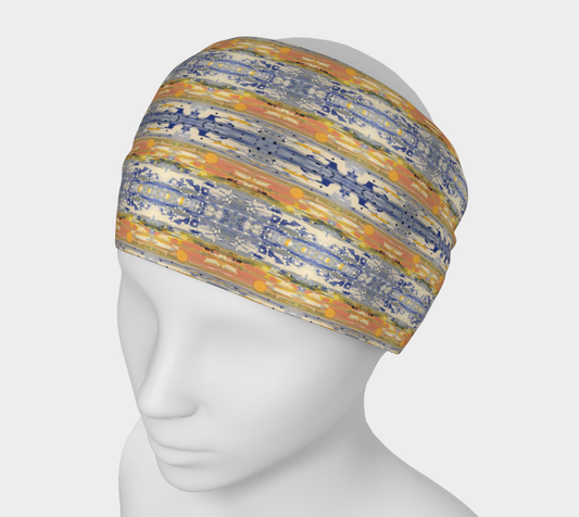 “Blue Snow” Headband #2