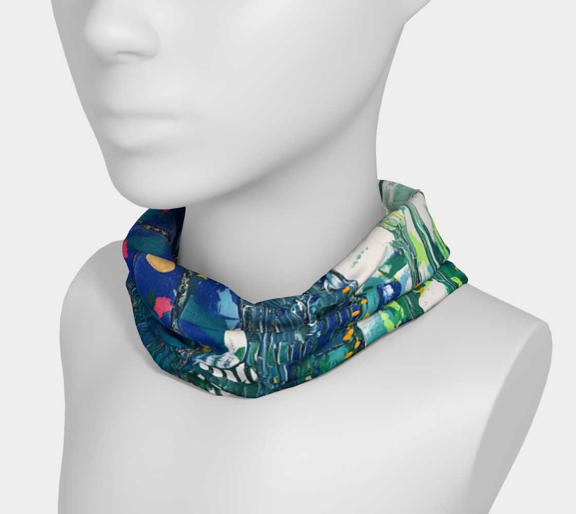 "By Monty's Marsh" Headband (Blue, Green)