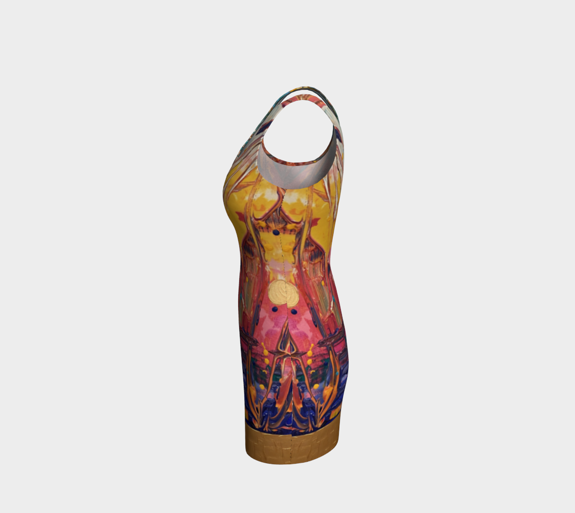 "Love Supreme" Bodycon Dress (Pink, Purple, Yellow)