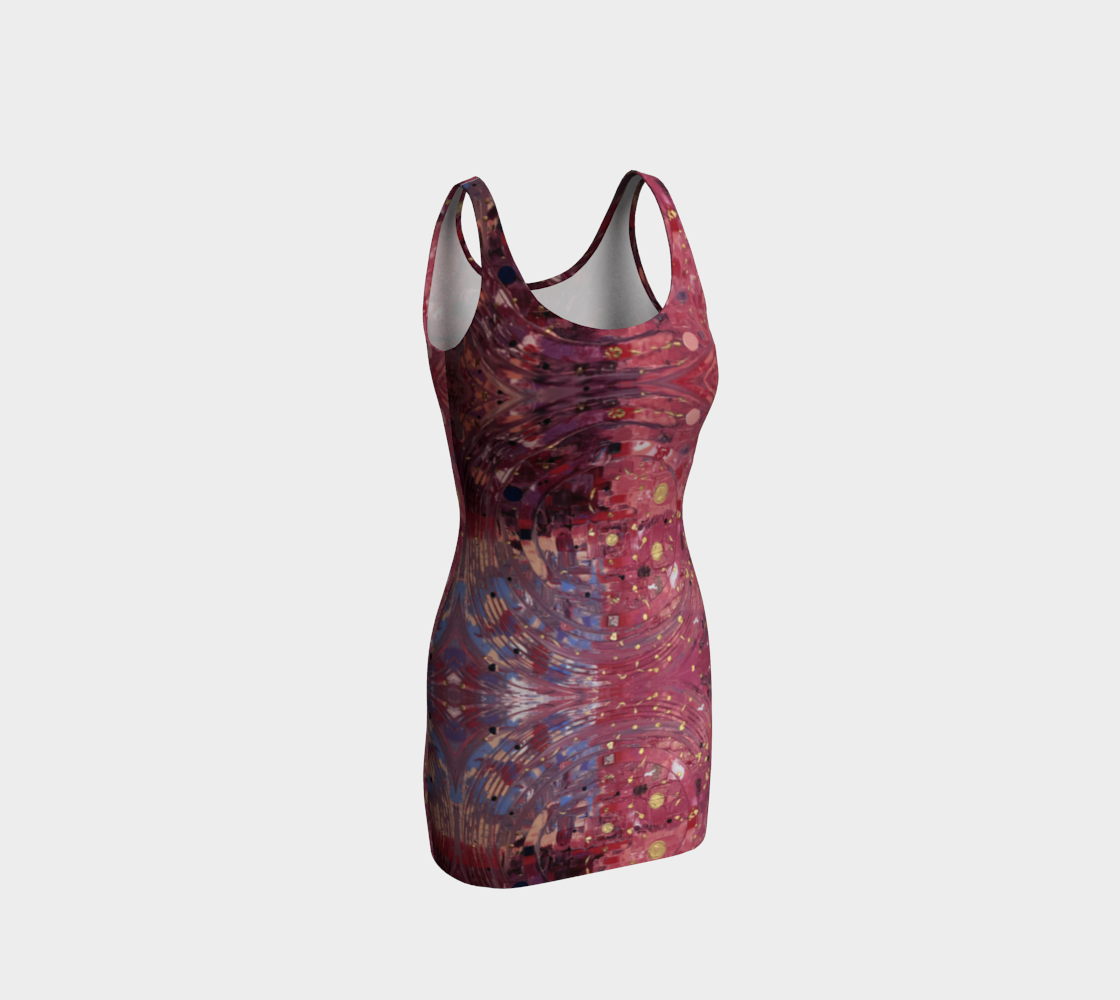 “My Valentine” Bodycon Dress (Pink, Purple)