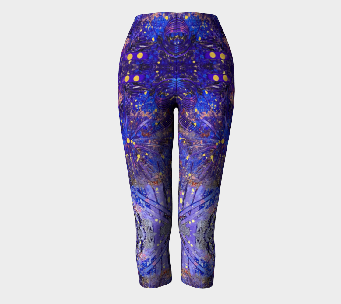 "Interstellar" Capris (Purple, Pink, Blue)