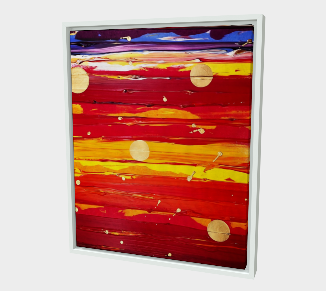 "View From the Red Planet" 16"x20" Canvas