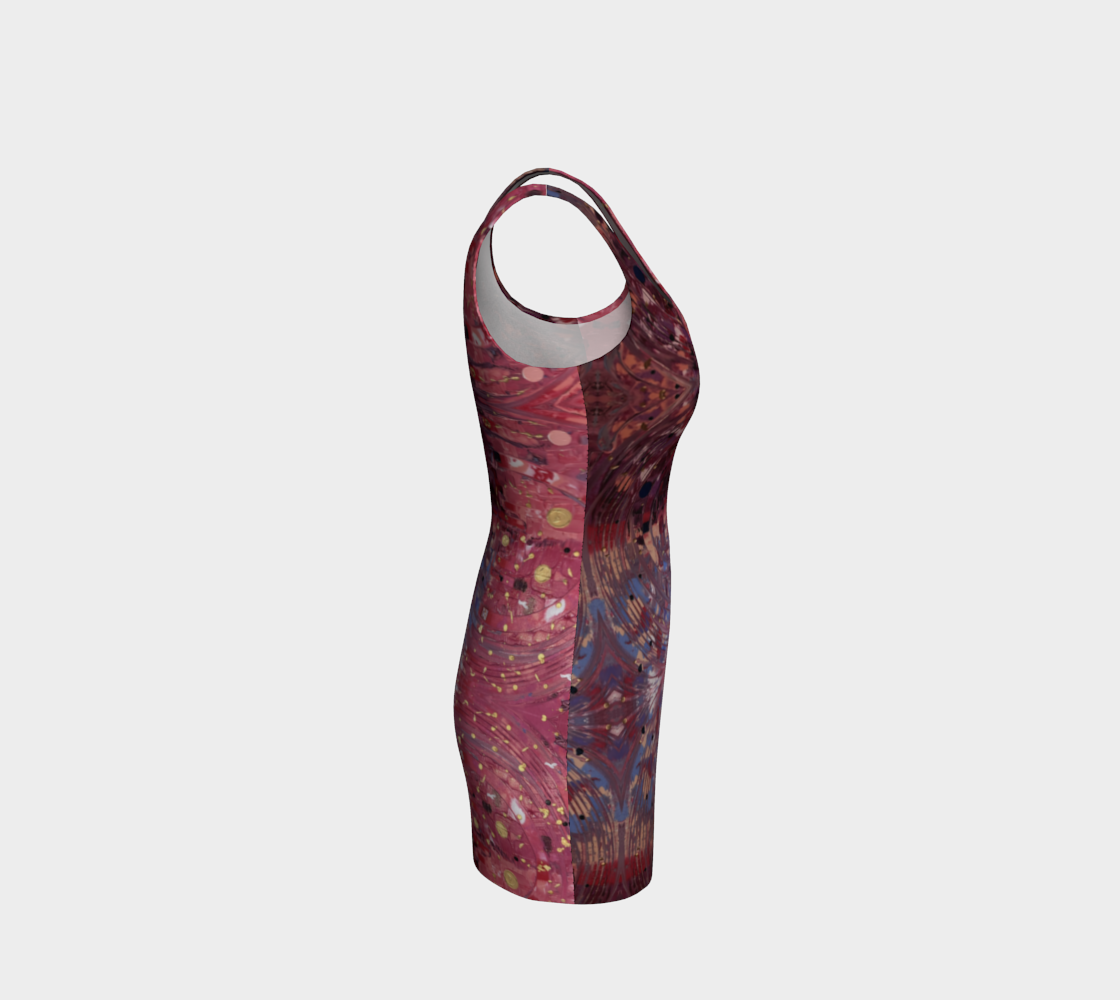 “My Valentine” Bodycon Dress (Pink, Purple)