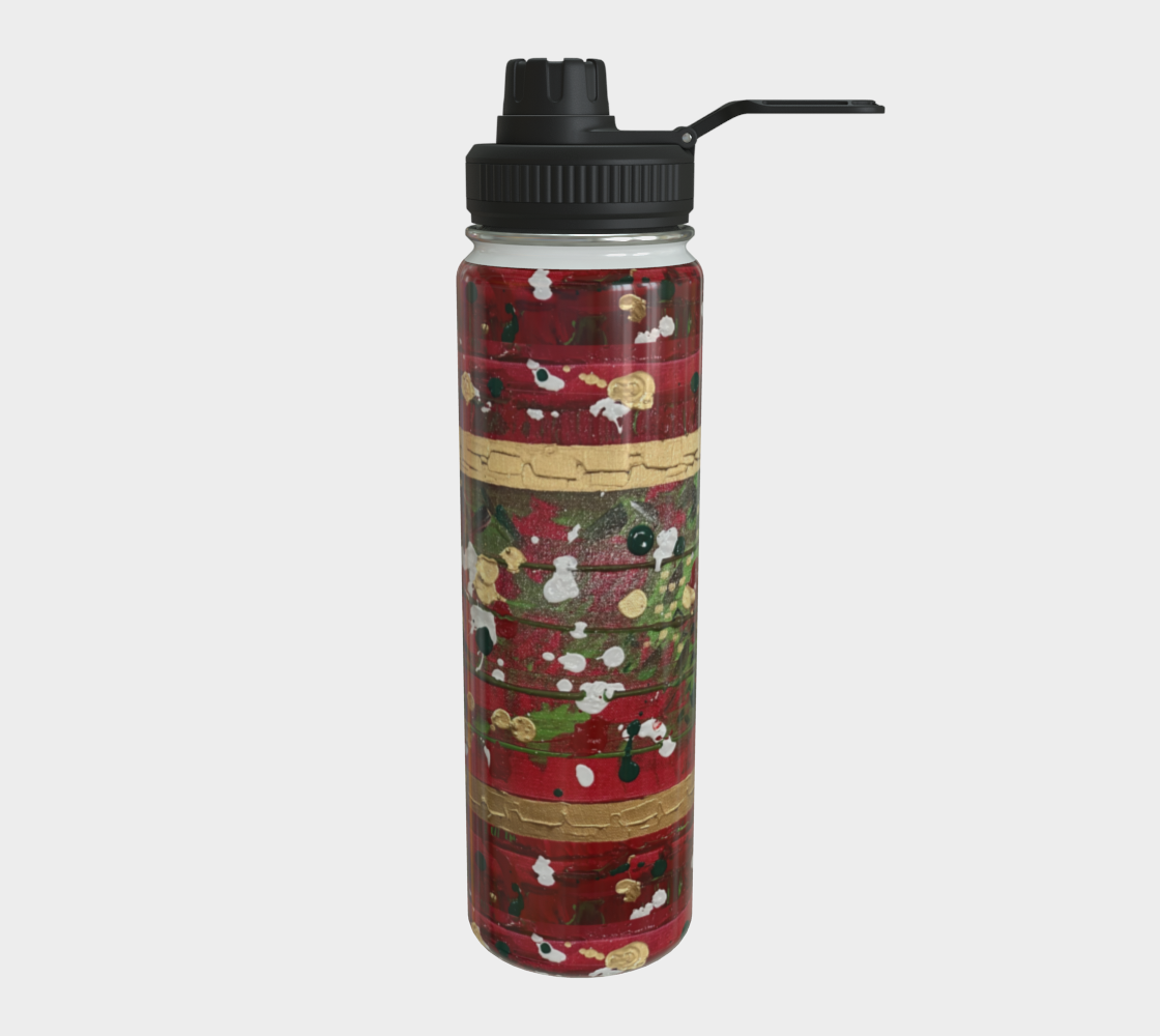 "Winter Frolic"  Water Bottle