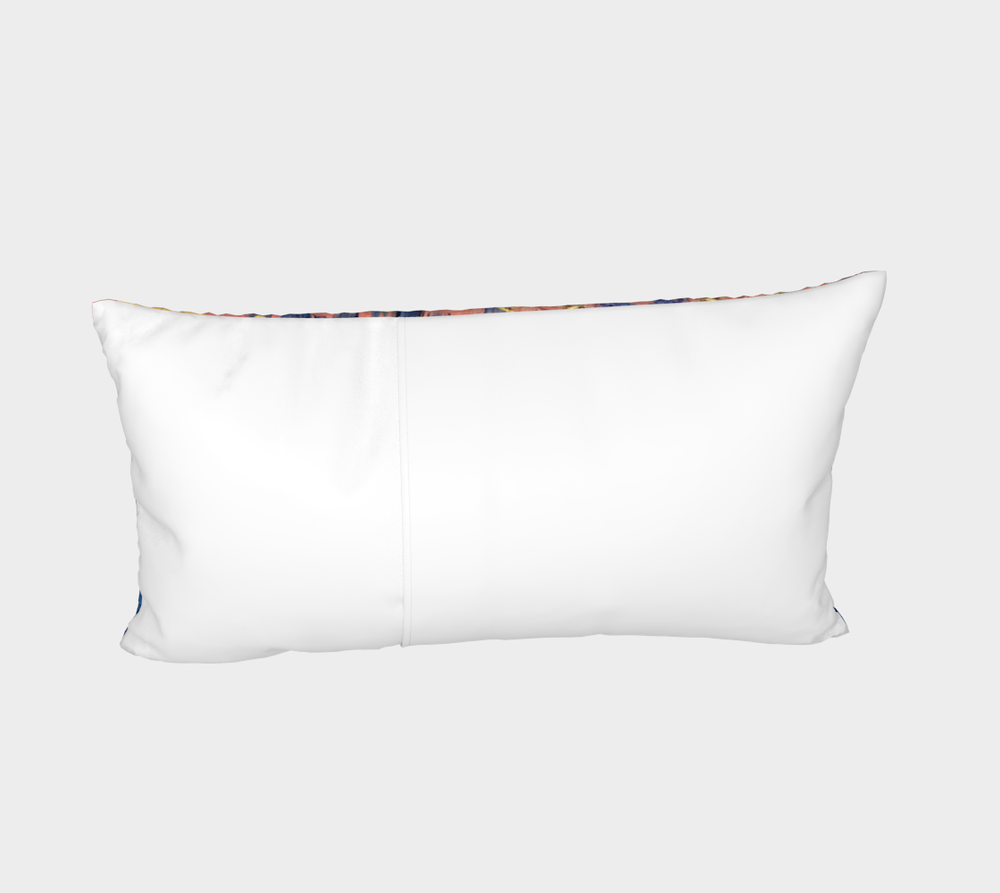"Sophia" Bed Pillow Sham (Pink, Blue)