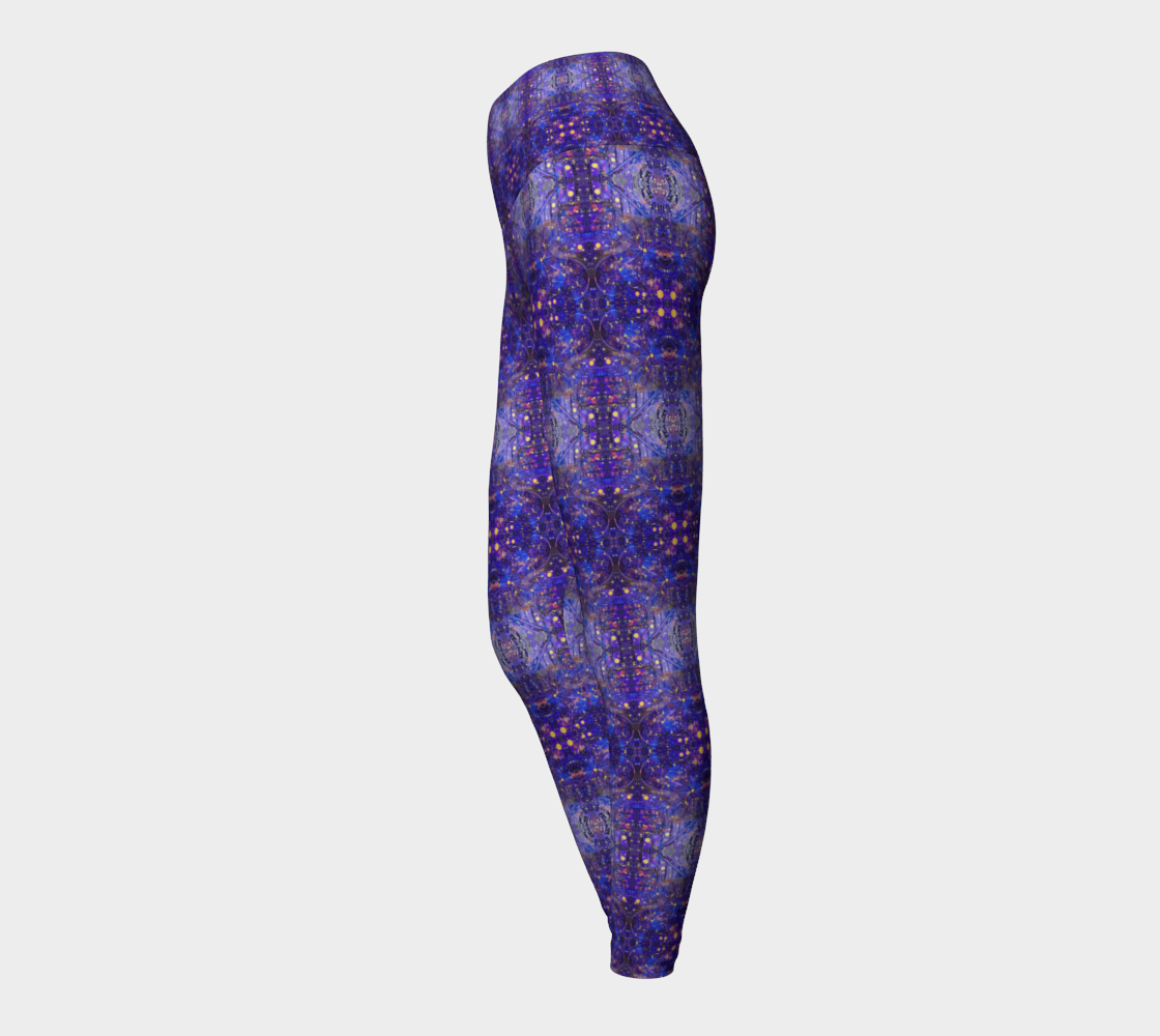 "Interstellar" Yoga Leggings (Purple)
