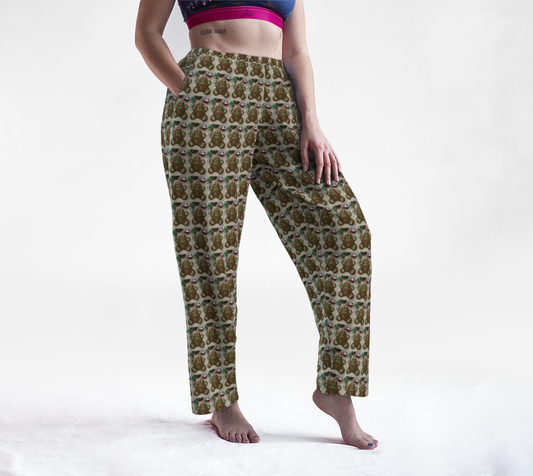 "Addy's Gingerbread  Guy" Christmas Pajama Bottoms