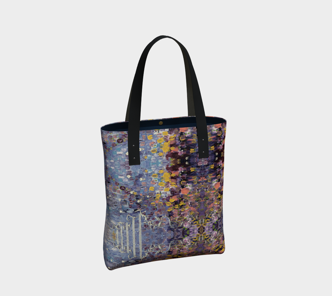 "April Showers" Urban Tote (Lilac, Purple)