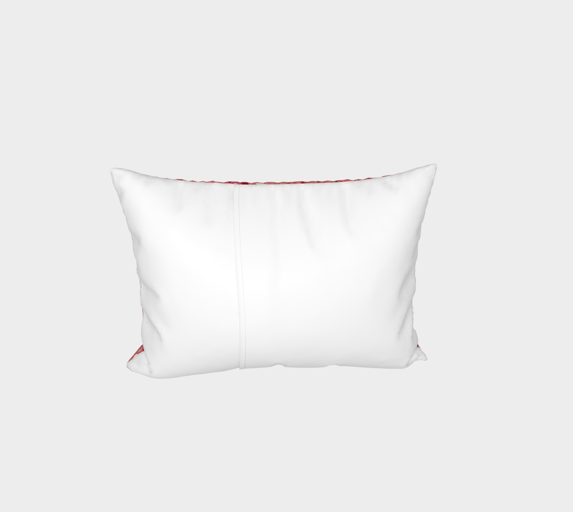 "Gratitude" Bed Pillow Sham (Pink, Gold)