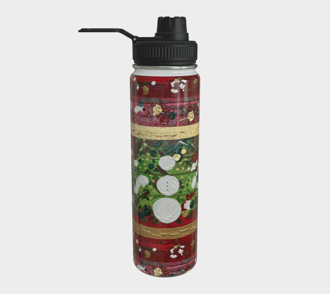 "Winter Frolic"  Water Bottle