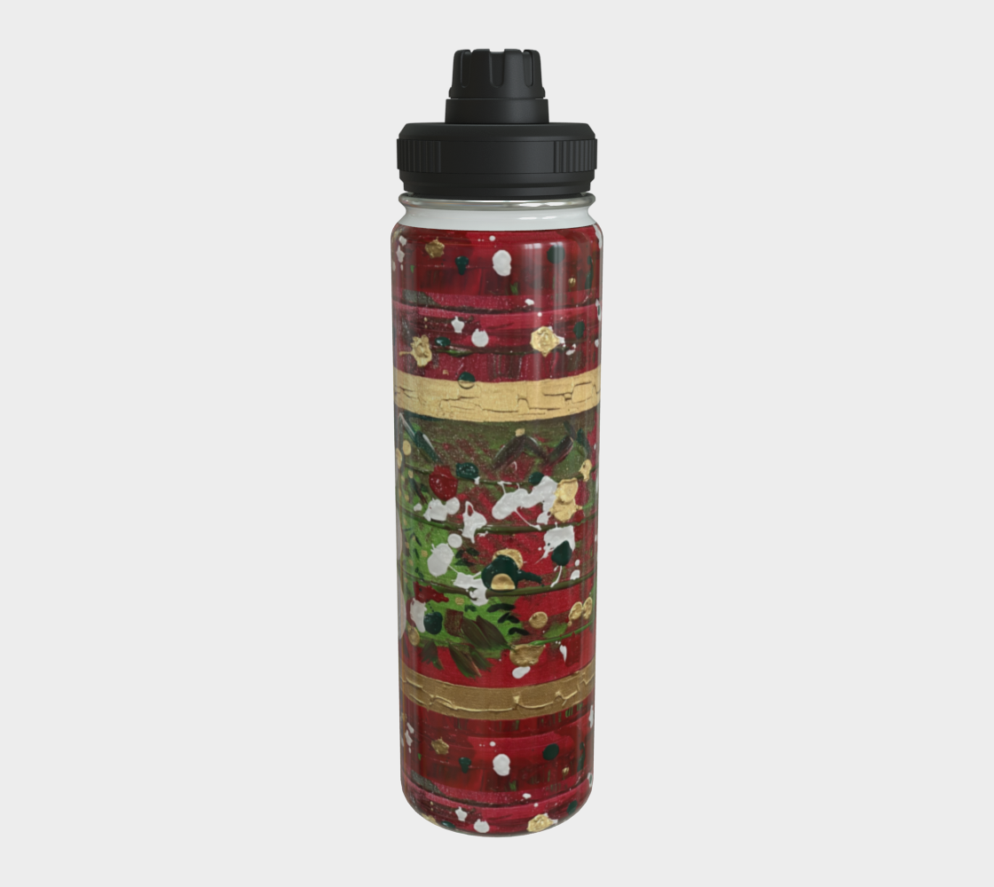 "Winter Frolic"  Water Bottle