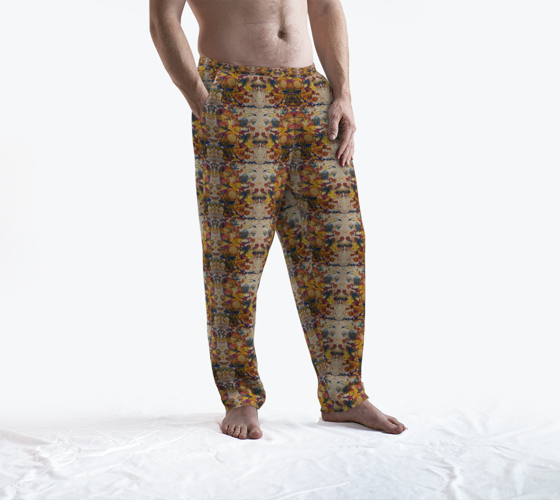 "Mayfair" Lounge Pants (Yellow, Pink)