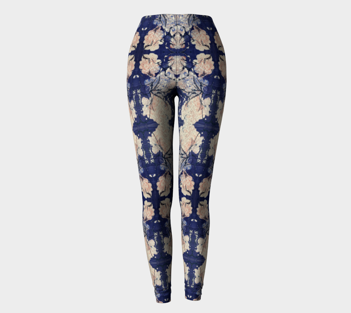 "Hydrangeas" #2 Leggings