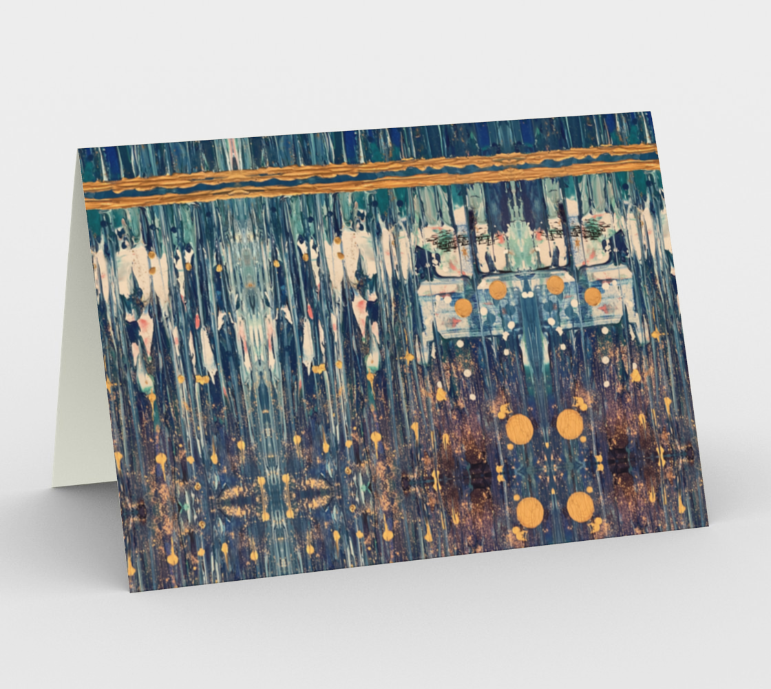 "Silent Night" Christmas Card