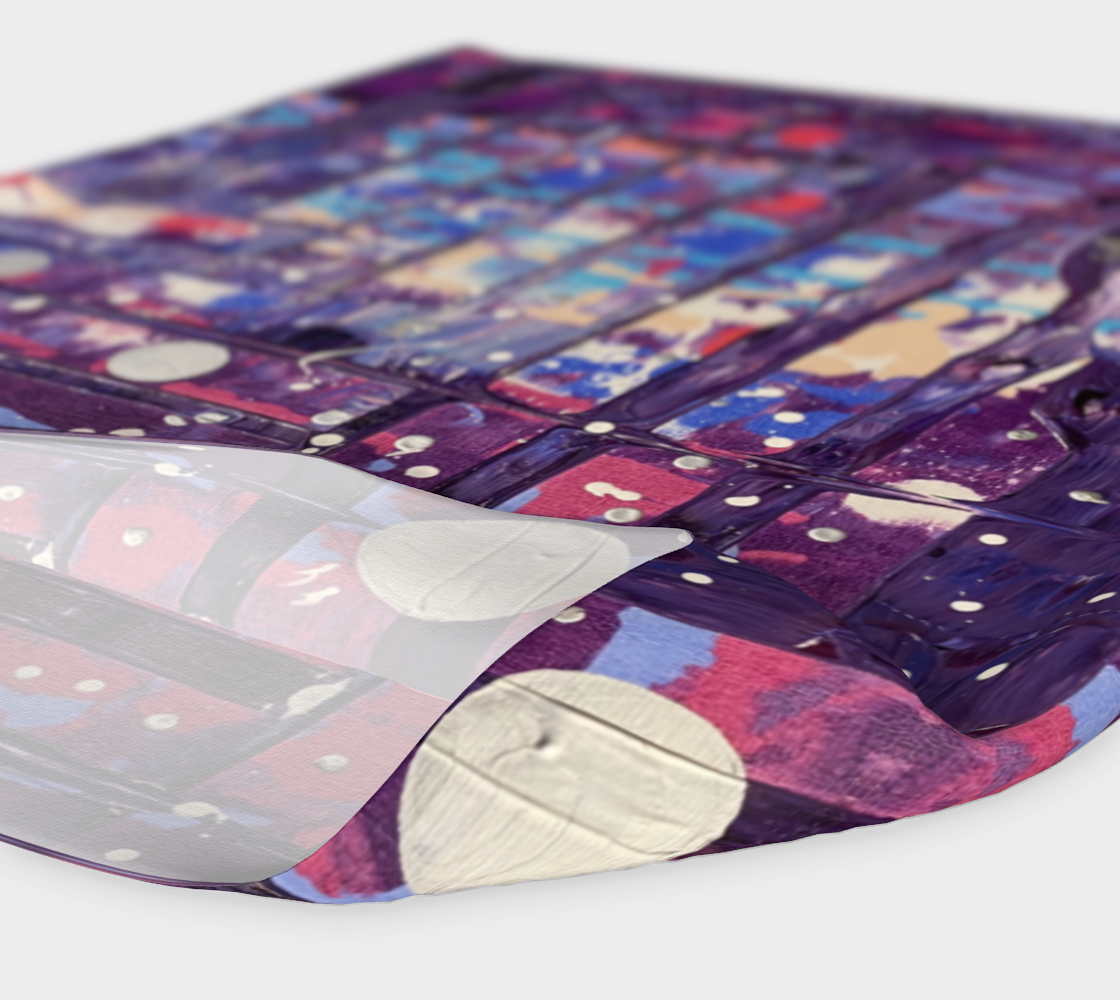 “1972” Headband (Purple, Pink, Blue)