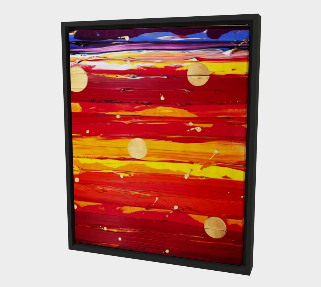 "View From the Red Planet" 16"x20" Canvas