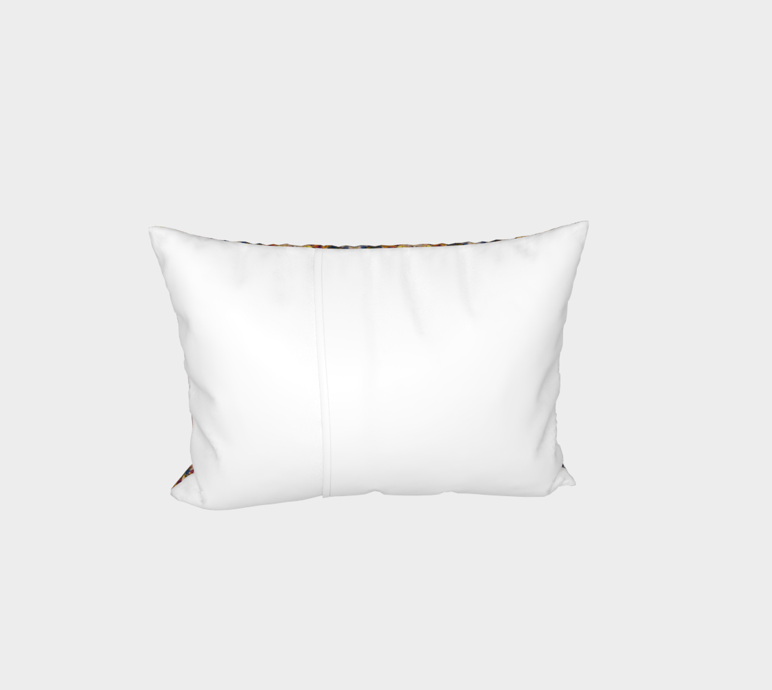 "Mayfair" Bed Pillow Sham #2 (Pink, Yellow, Blue)
