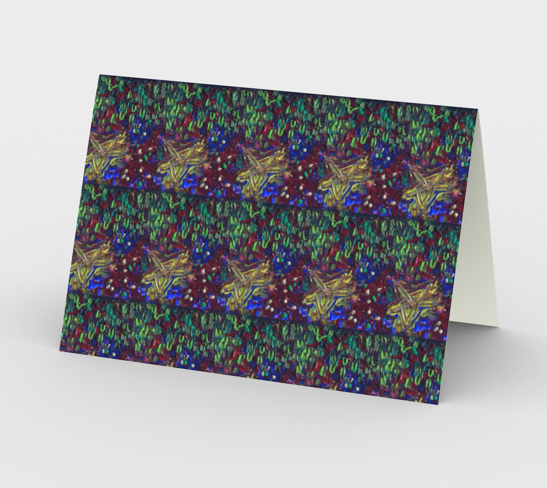 "Bethlehem Star" #2 Christmas Card Horizontal