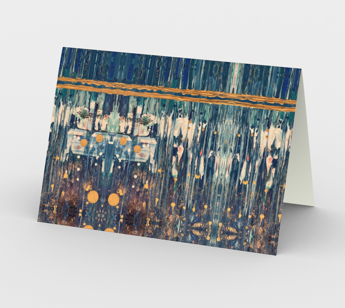 "Silent Night" Christmas Card