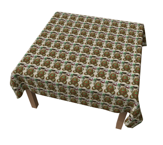 "Addy's Gingerbread Man"  #2 Christmas Tablecloth