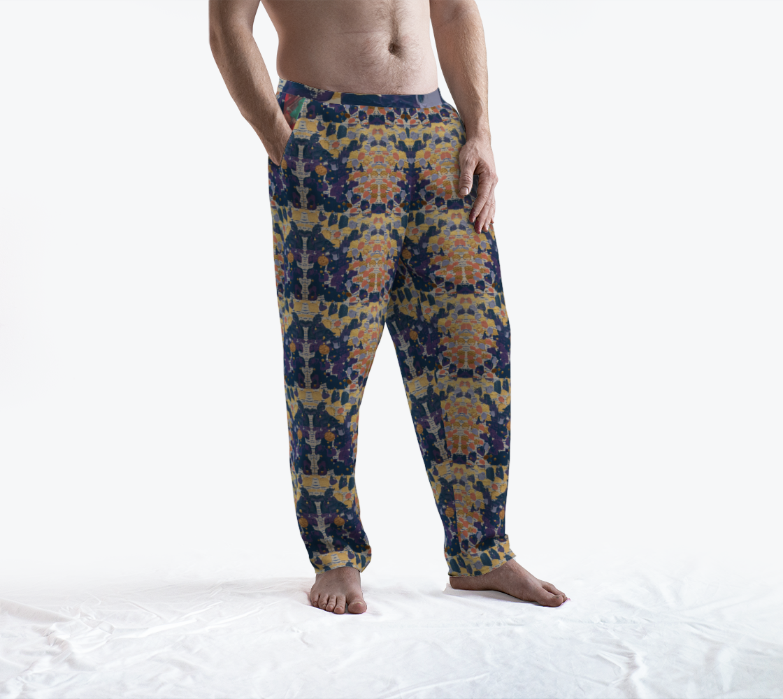"Impermanence" Lounge Pants (Blue, Pink)