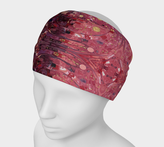 "My Valentine" Headband #2 (Purple, Pink)