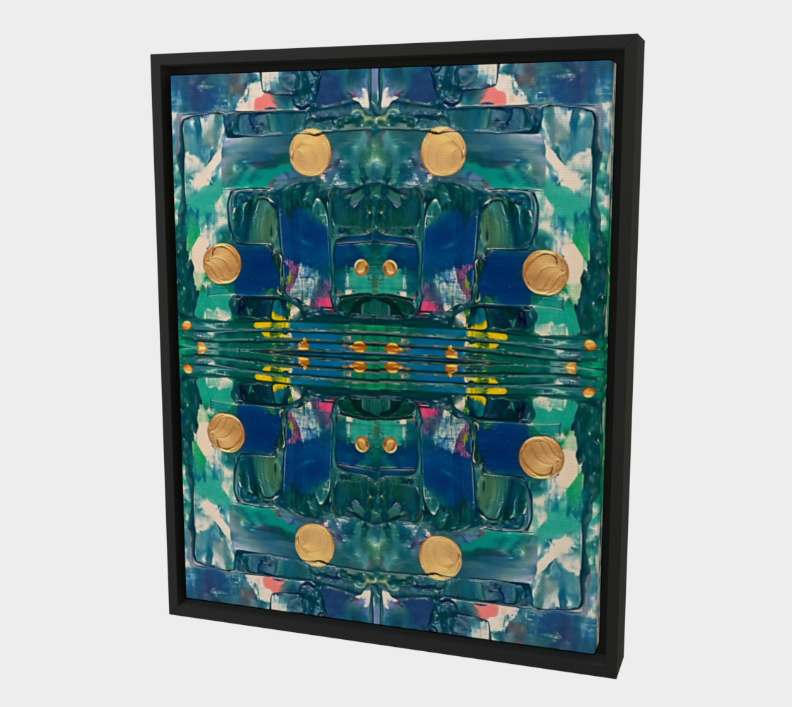 "Water Lilies" 16"x20" Canvas