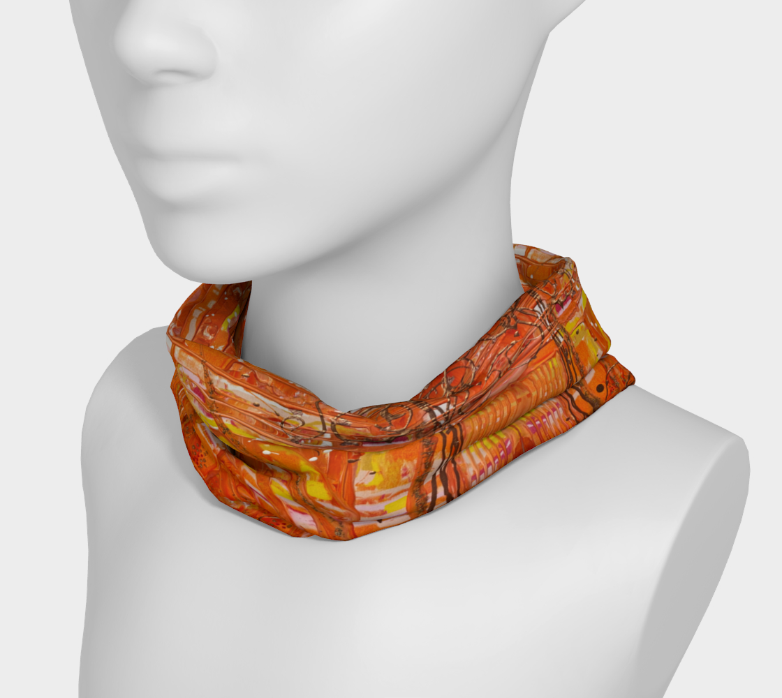 “1971” Headband (Orange, Yellow)