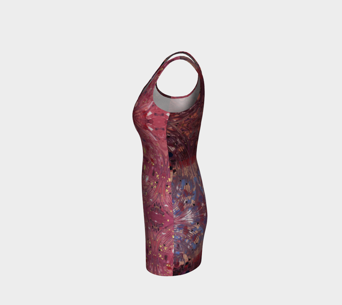 “My Valentine” Bodycon Dress (Pink, Purple)