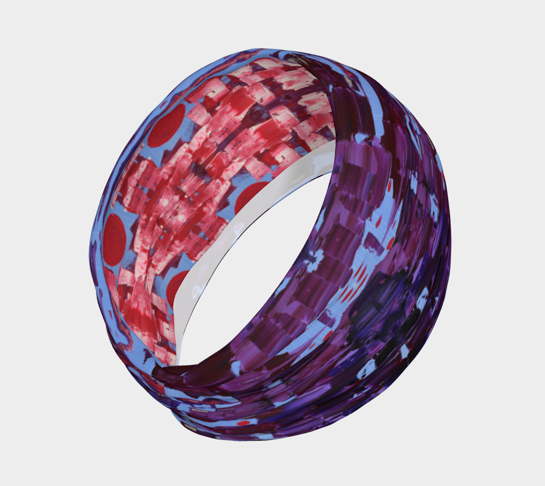 "Wisdom" Headband" (Purple, Fuchsia)