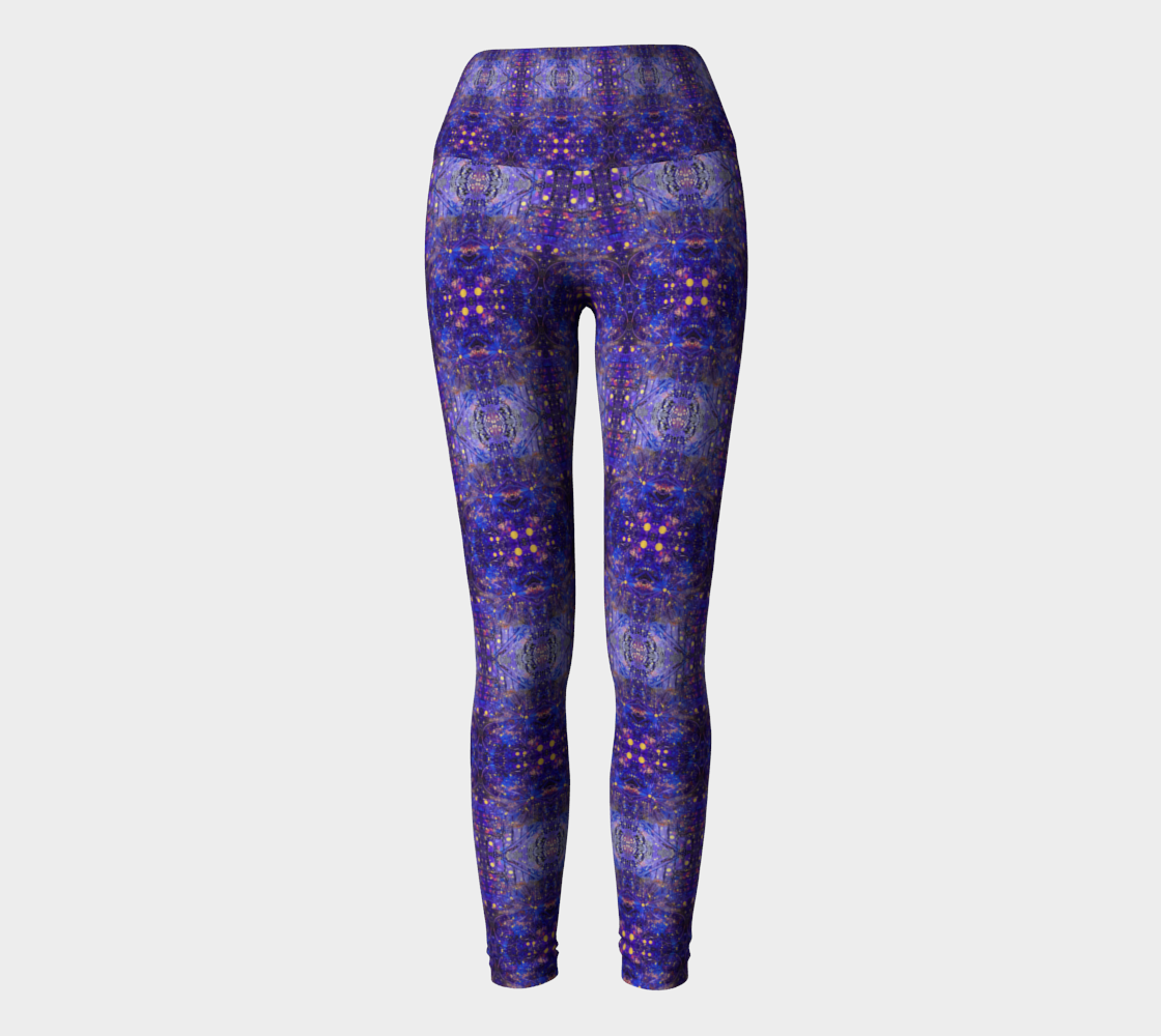"Interstellar" Yoga Leggings (Purple)