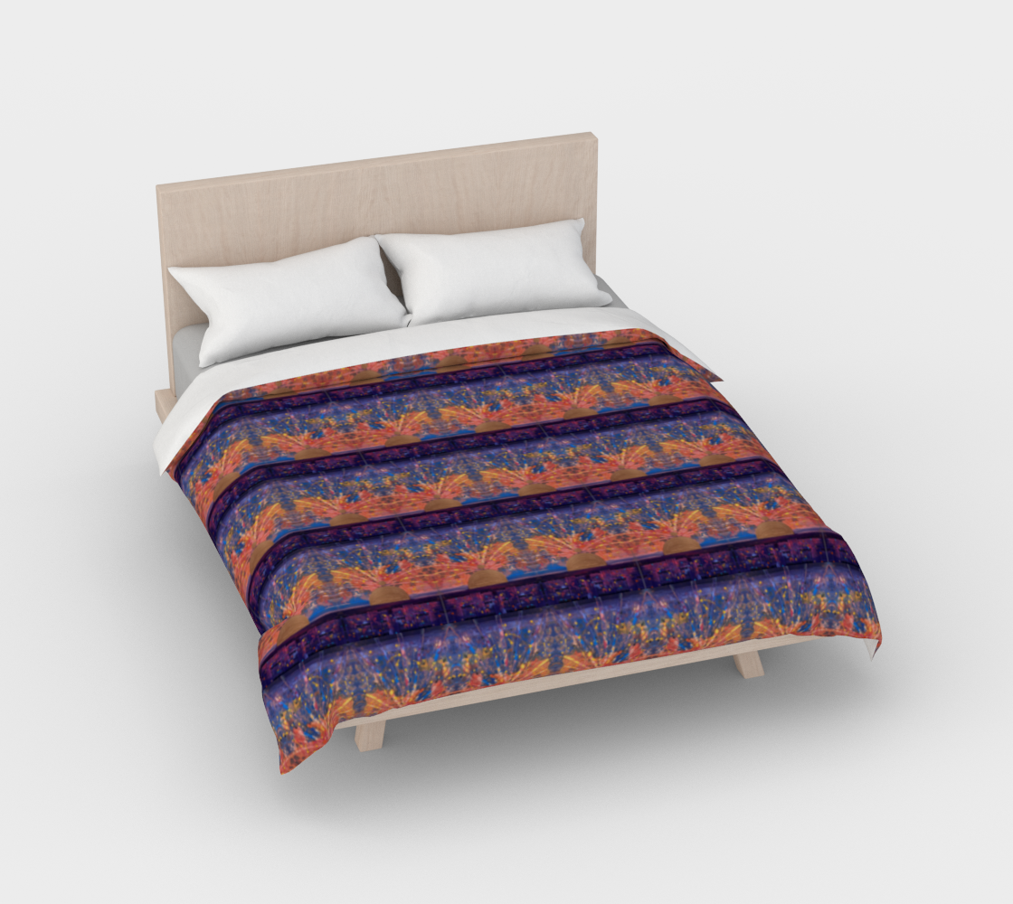 ”Purple Dawn” Duvet Cover #2 (Purple, Blue, Pink)