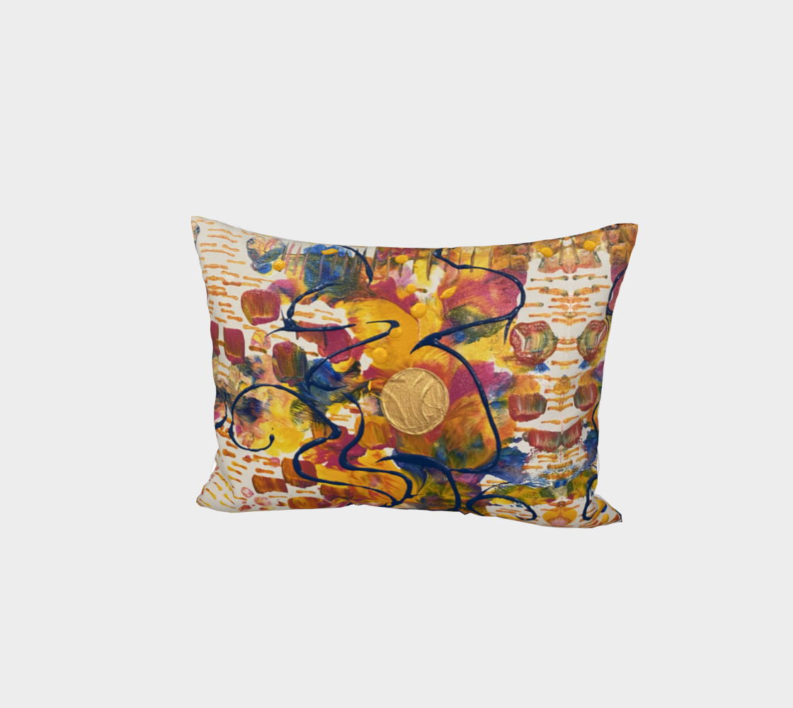 "Mayfair" Bed Pillow Sham (Pink, Yellow, Blue)