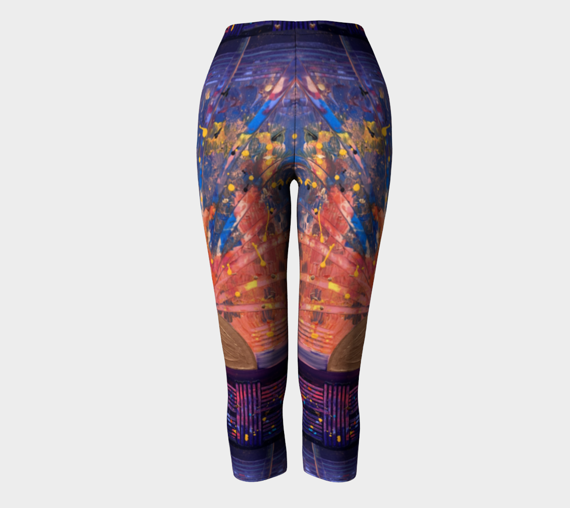 "Purple Dawn" Capris (Purple, Pink, Blue)