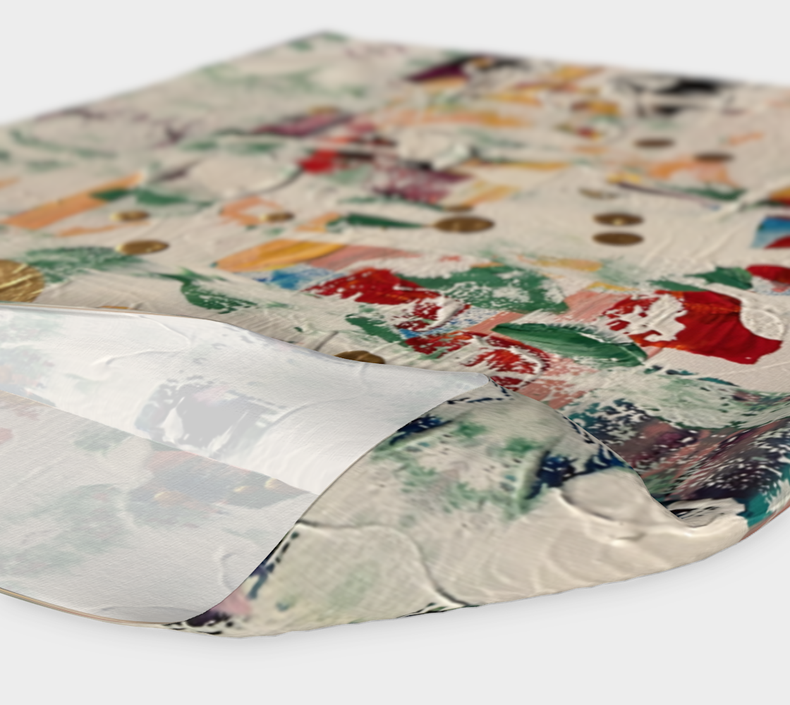 "Ice" Headband" (White, Multi)