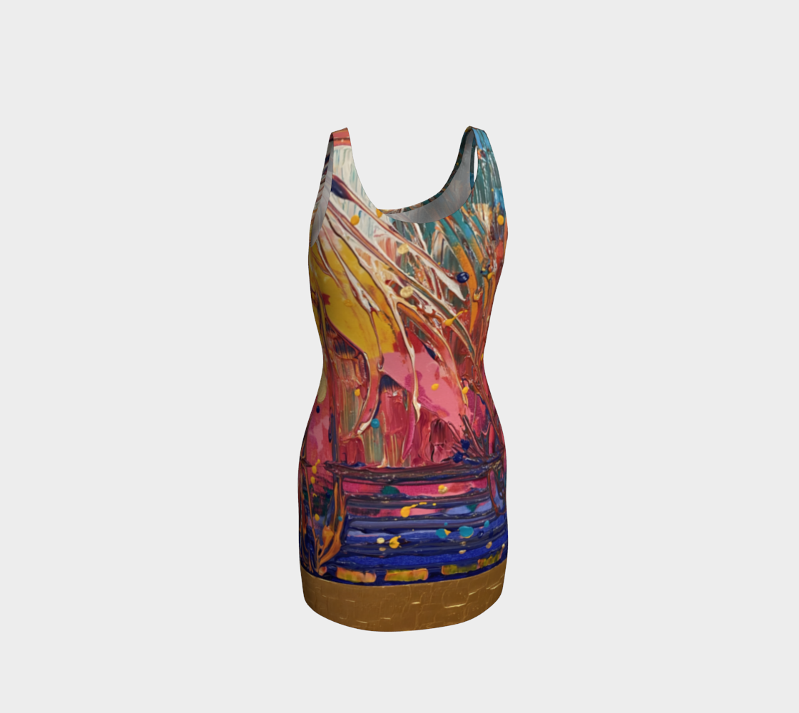 "Love Supreme" Bodycon Dress (Pink, Purple, Yellow)