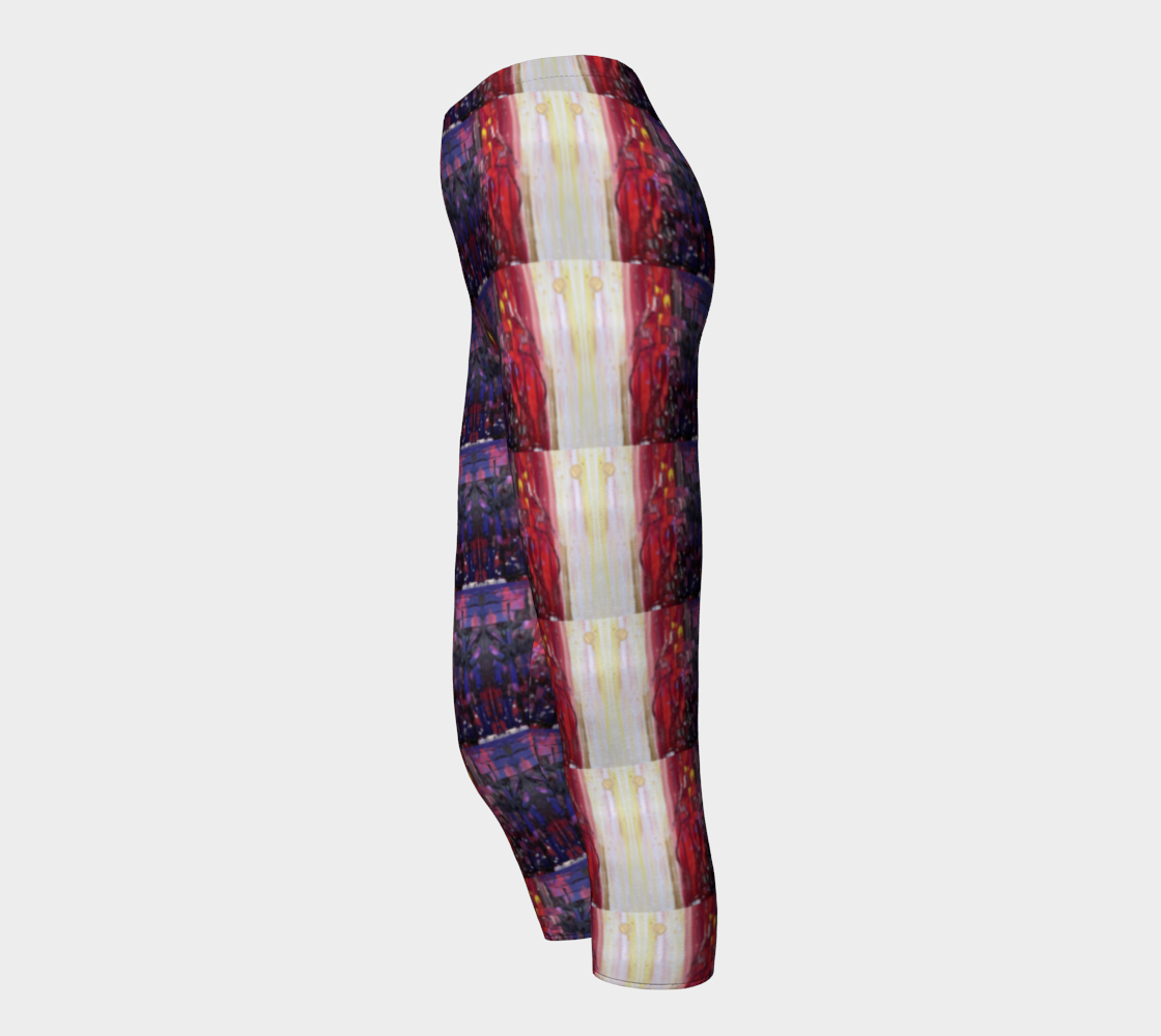 "Passion" Capris (Purple, Red, White)