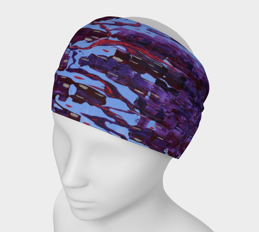 "Wisdom" Headband" (Purple, Fuchsia)