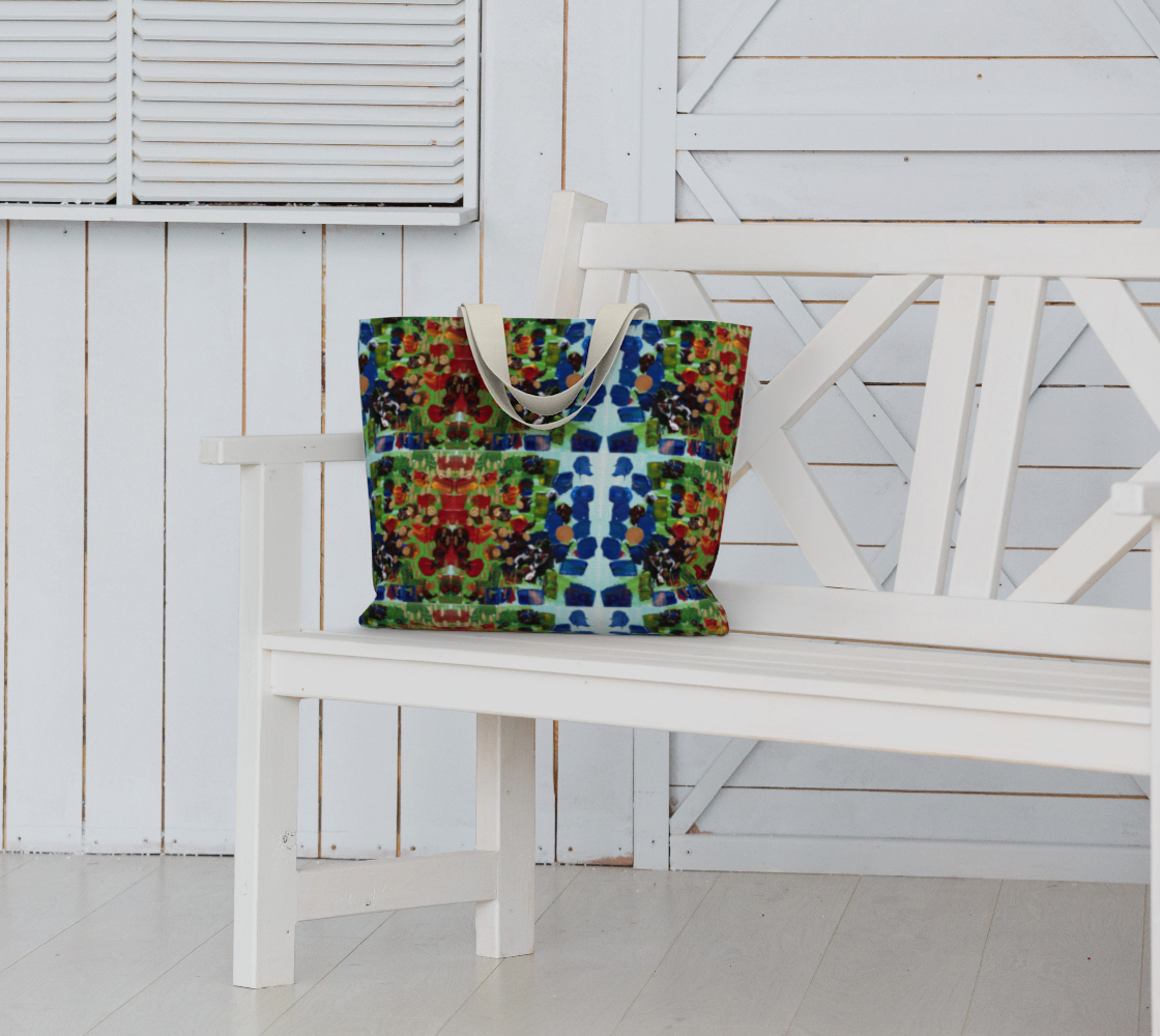 "Fall Garden" Large Tote