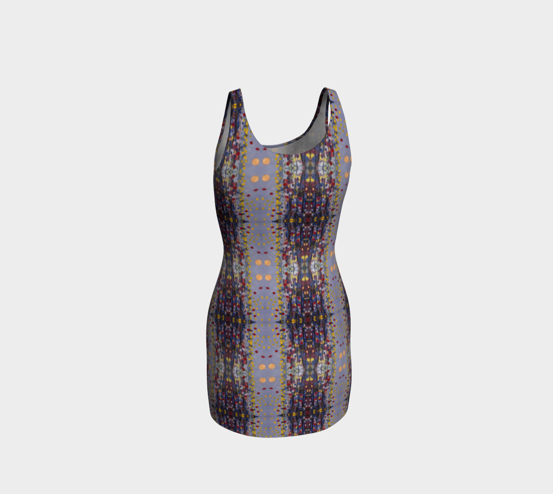 "Daybreak" BodyconDress (Purple, Red)