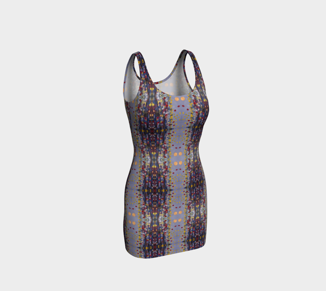 "Daybreak" BodyconDress (Purple, Red)