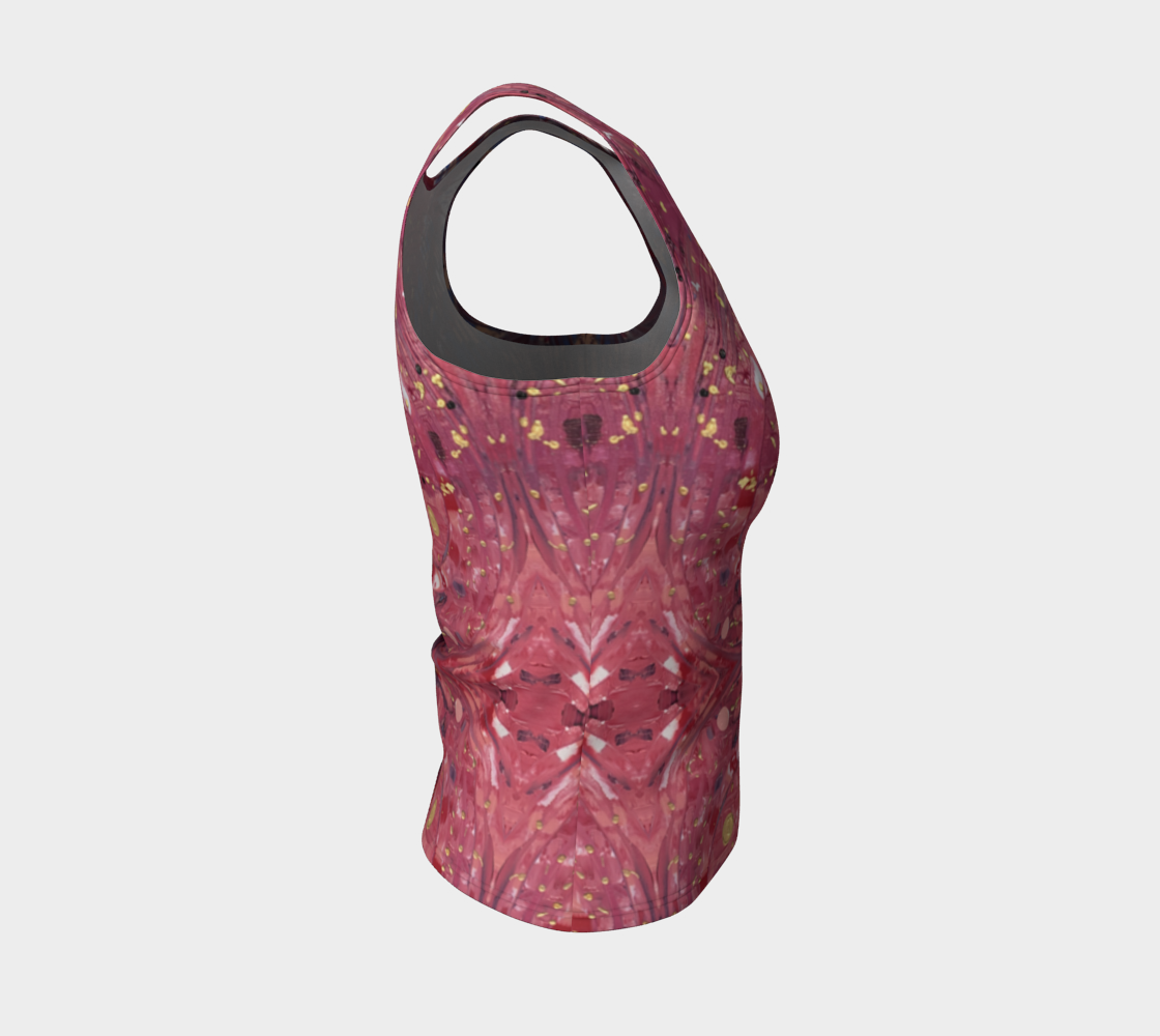 "My Valentine" Fitted Tank ( Pink, Purple)
