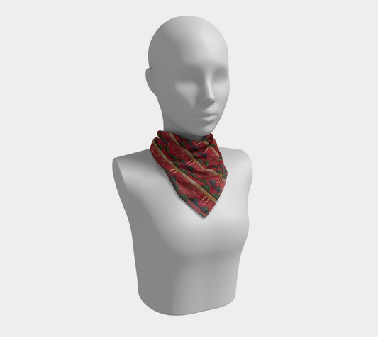 "Christmas Trees" Square Scarf
