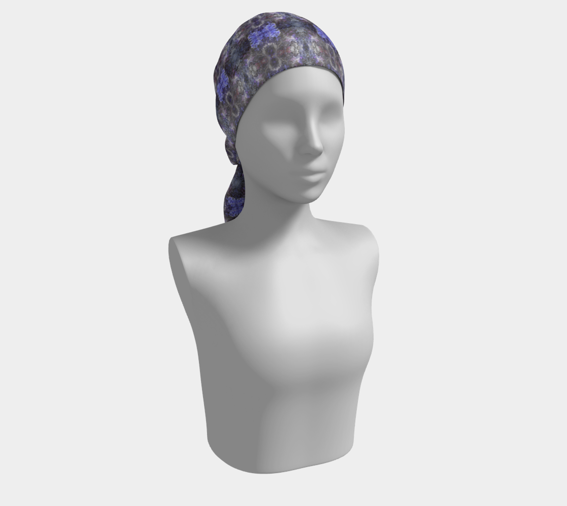 "Celestial" Long Scarf (Purple)