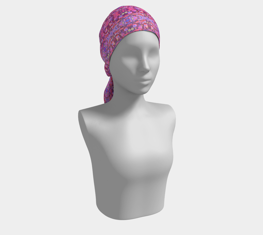 "Hong Kong Alumni" Long Scarf (Pink)