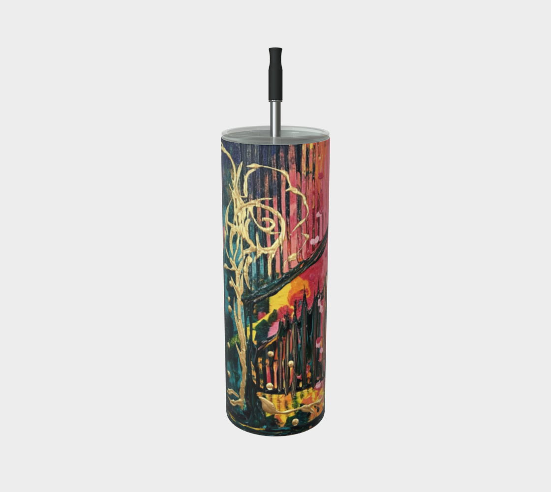 "Living Colours of Renison" Stainless Steel Tumbler (Multi)