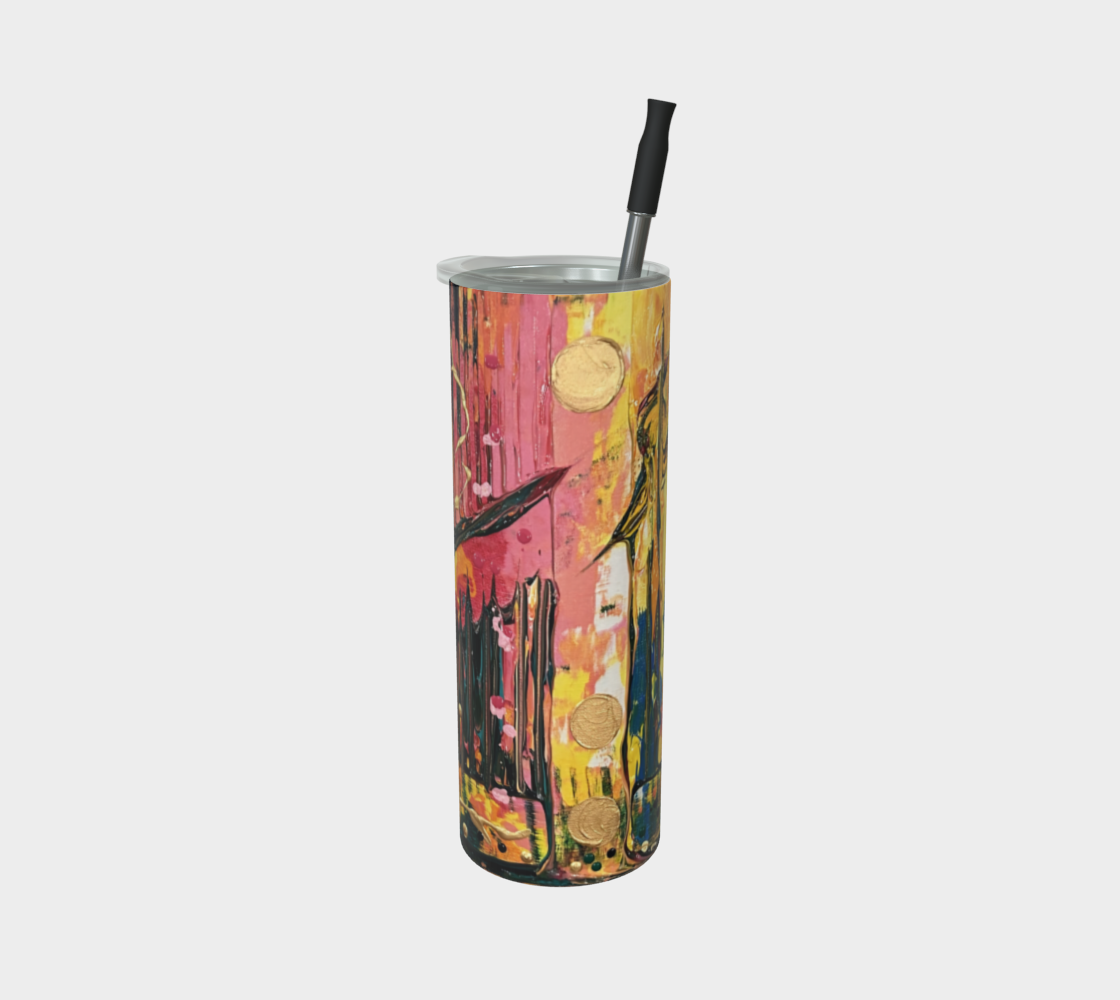 "Living Colours of Renison" Stainless Steel Tumbler (Multi)