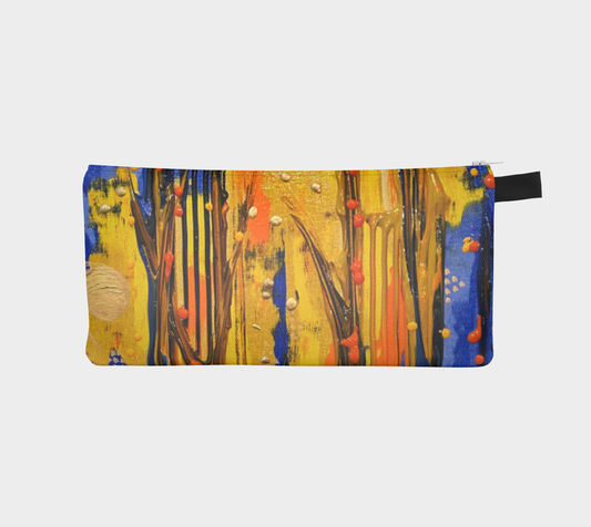 "Holy Ascent" Pencil Case (Yellow, Orange, Blue)